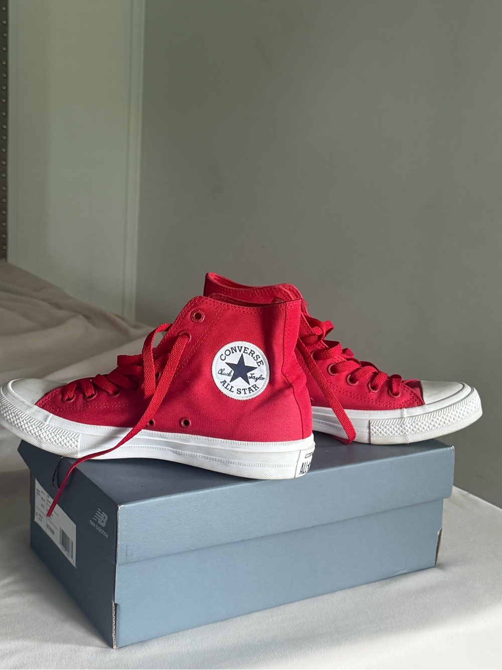 Converse Chuck Taylor II Red All Star Sneakers